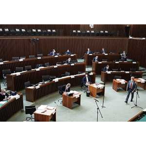 I lavori dell'Aula durante la discussione sulla manovra di bilancio - I lavori dell'Aula durante la discussione sulla manovra di bilancio