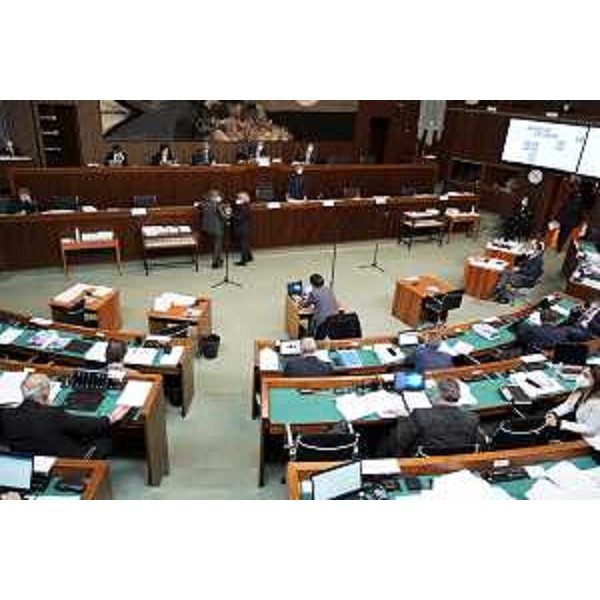 L'Aula durante i lavori - L'Aula durante i lavori