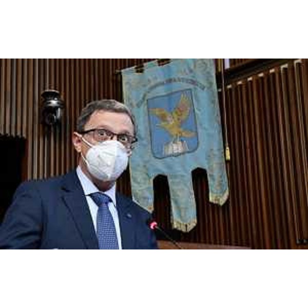 Primo piano dell'assessore Zannier - Primo piano dell'assessore Zannier