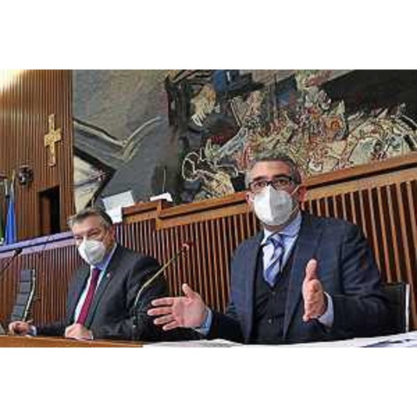 L'assessore regionale Pierpaolo Roberti e il presidente della V Commissione Diego Bernardis - L'assessore regionale Pierpaolo Roberti e il presidente della V Commissione Diego Bernardis