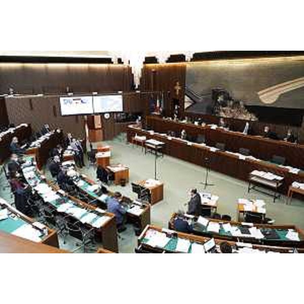 L'Aula durante i lavori - L'Aula durante i lavori