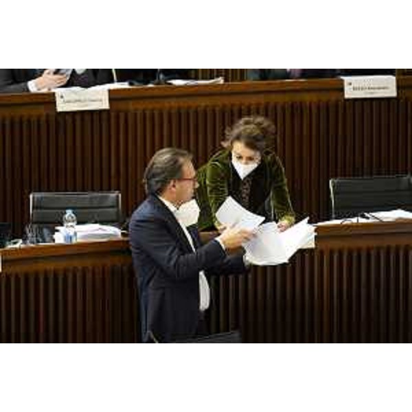 Mauro Di Bert (PrFvg/ar) e Mara Piccin (FI) - Mauro Di Bert (PrFvg/ar) e Mara Piccin (FI)