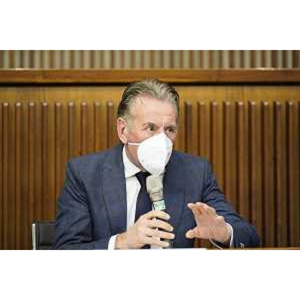 L'assessore Fvg alla Didfesa dell'ambiente, Fabio Scoccimarro - L'assessore Fvg alla Didfesa dell'ambiente, Fabio Scoccimarro