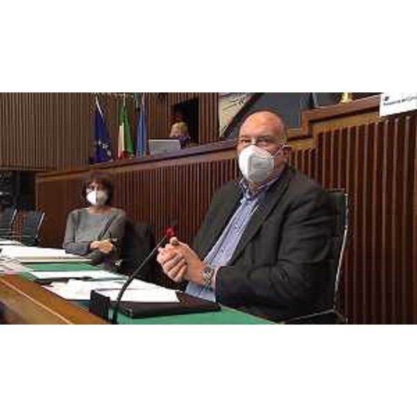 Roberto Cosolini (Pd), presidente del Comitato Lcv, insieme all'assessore regionale Alessia Rosolen - Roberto Cosolini (Pd), presidente del Comitato Lcv, insieme all'assessore regionale Alessia Rosolen 