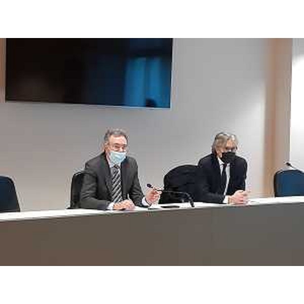 Gli assessori regionali a Infrastrutture e territorio, Graziano Pizzimenti, e alle Attività produttive e turismo, Sergio Emidio Bini - Gli assessori regionali a Infrastrutture e territorio, Graziano Pizzimenti, e alle Attività produttive e turismo, Sergio Emidio Bini