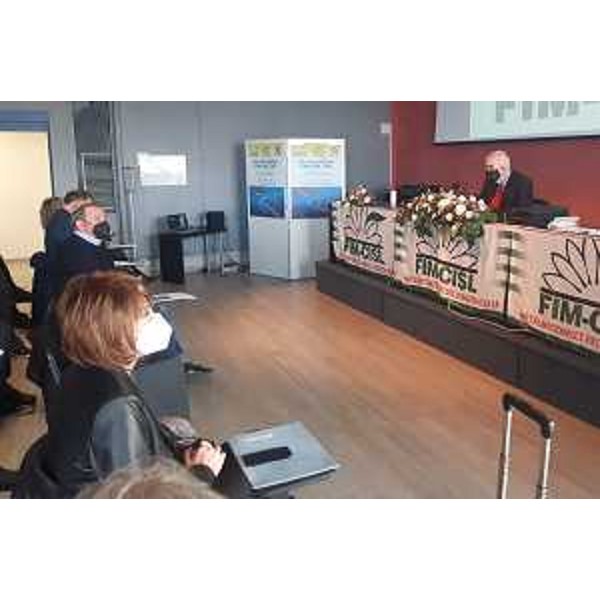 L'assessore regionale Alessia Rosolen al Congresso FIm-Cisl Fvg - L'assessore regionale Alessia Rosolen al Congresso FIm-Cisl Fvg