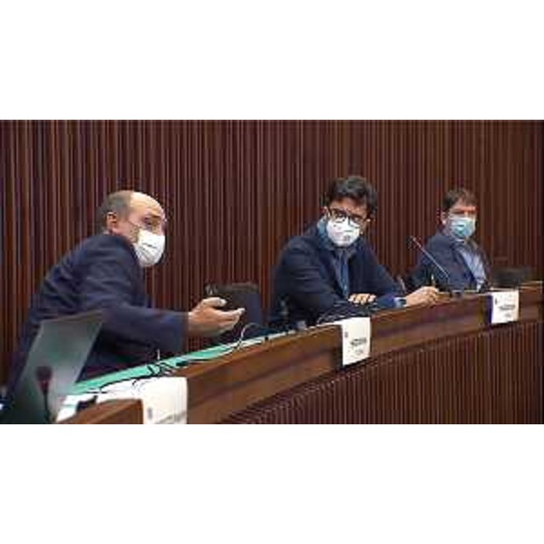 Cristian Sergo, Mauro Capozzella e Andrea Ussai (M5S) - Cristian Sergo, Mauro Capozzella e Andrea Ussai (M5S)