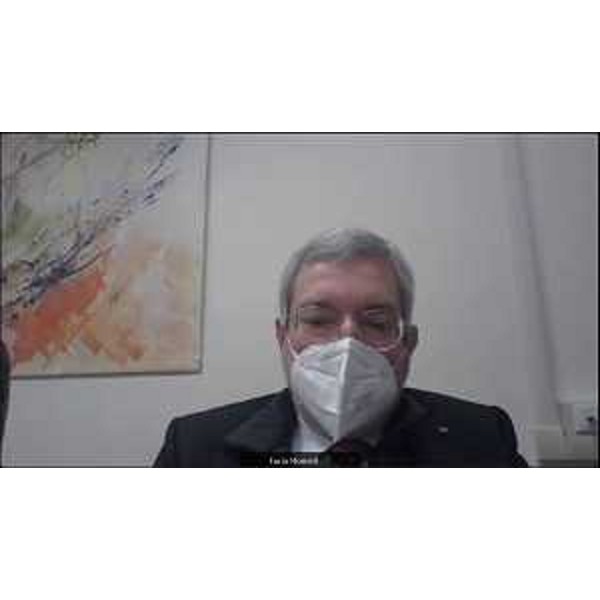 Furio Honsell (Open Fvg) in videconfernza con la III Commissione consiliare - Furio Honsell (Open Fvg) in videconfernza con la III Commissione consiliare