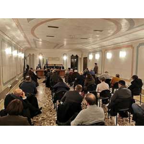 Una fase dell'incontro svoltosi a Colloredo di Monte Albano - Una fase dell'incontro svoltosi a Colloredo di Monte Albano 