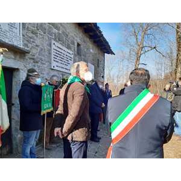 Il presidente Zanin alla cerimonia alla malga di Porzus - Il presidente Zanin alla cerimonia alla malga di Porzus