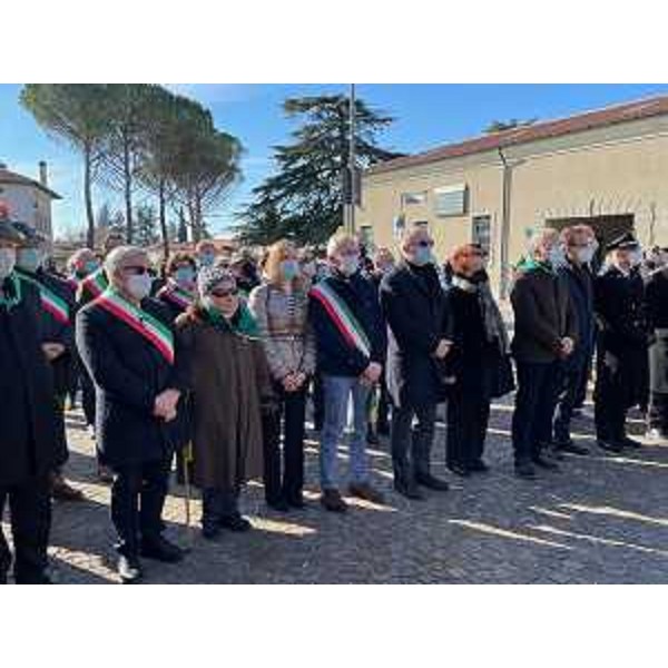 Il vicegovernatore Riccardo Riccardi durante le celebrazioni in ricordo dell'eccidio di Porzus - Il vicegovernatore Riccardo Riccardi durante le celebrazioni in ricordo dell'eccidio di Porzus