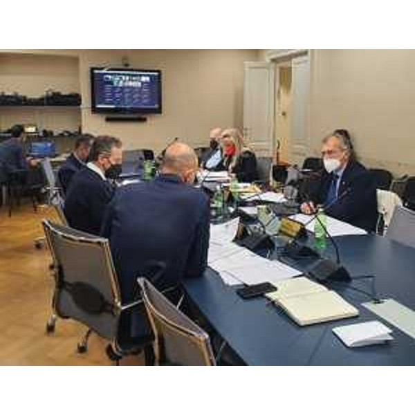 Il presidente del Cr Fvg, Piero Mauro Zanin, durante l'Assemblea plenaria di Roma - Il presidente del Cr Fvg, Piero Mauro Zanin, durante l'Assemblea plenaria di Roma