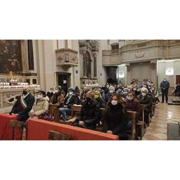 L'assessore regionale alle Finanze Barbara Zilli (seconda da destra nella prima bancata) alla celebrazione di San Valentino a Udine - L'assessore regionale alle Finanze Barbara Zilli (seconda da destra nella prima bancata) alla celebrazione di San Valentino a Udine