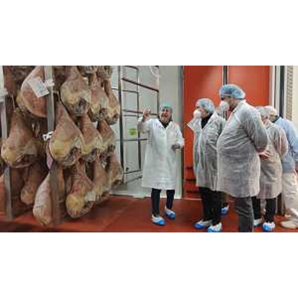 La visita dell'assessore regionale alle Attività produttive Sergio Emidio Bini (al centro nella foto) al prosciuttificio Dok Dall'Ava di San Daniele del Friuli - La visita dell'assessore regionale alle Attività produttive Sergio Emidio Bini (al centro nella foto) al prosciuttificio Dok Dall'Ava di San Daniele del Friuli