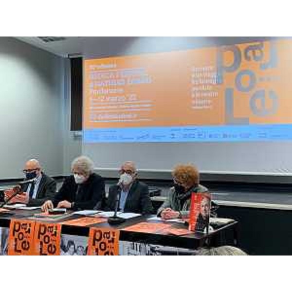 L'assessore regionale alla Cultura Tiziana Gibelli alla conferenza stampa di presentazione di Dedica Festival 2022 svoltasi a Pordenone - L'assessore regionale alla Cultura Tiziana Gibelli alla conferenza stampa di presentazione di Dedica Festival 2022 svoltasi a Pordenone