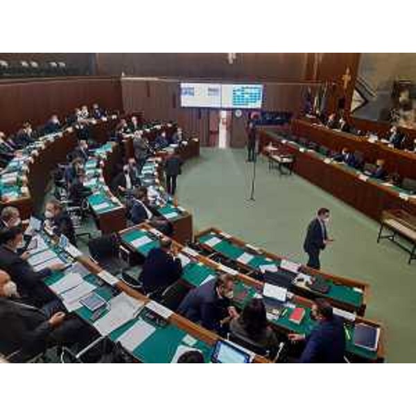 La votazione in Aula per l'elezione di Barbara Clama - La votazione in Aula per l'elezione di Barbara Clama
