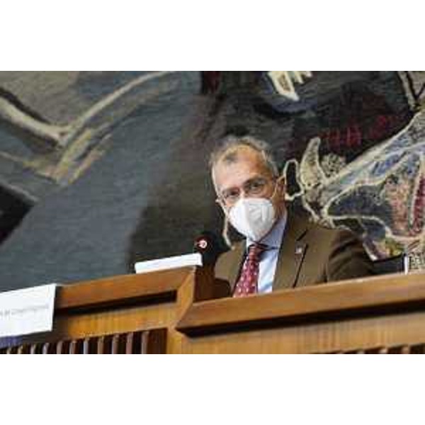 Il presidente del Consiglio regionale, Piero Mauro Zanin - Il presidente del Consiglio regionale, Piero Mauro Zanin