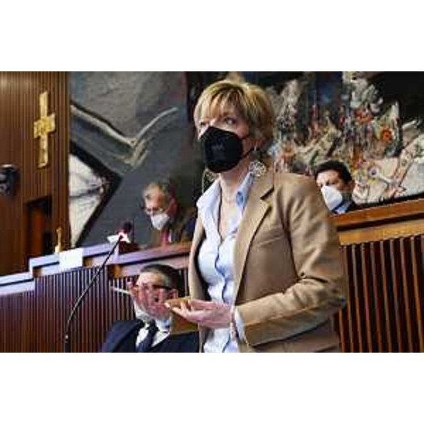 L'intervento in Consiglio regionale dell'assessore alle Finanze Barbara Zilli - L'intervento in Consiglio regionale dell'assessore alle Finanze Barbara Zilli