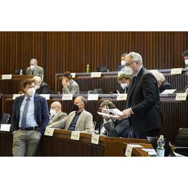 L'intervento di Mauro Bordin (Lega) in Aula - L'intervento di Mauro Bordin (Lega) in Aula