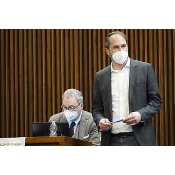 Sergio Bolzonello e Cristiano Shaurli (Pd) - Sergio Bolzonello e Cristiano Shaurli (Pd)