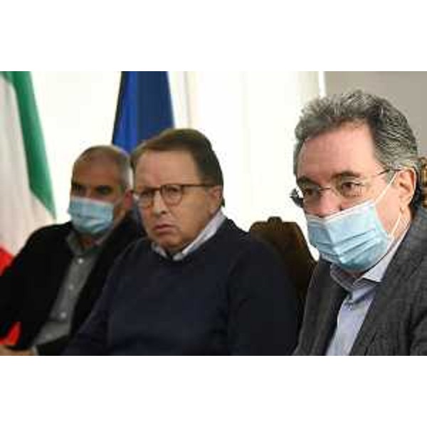 L'assessore Pizzimenti con il sindaco di Tricesimo Giorgio Baiutti - L'assessore Pizzimenti con il sindaco di Tricesimo Giorgio Baiutti