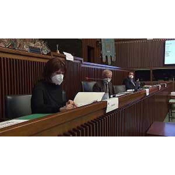 Una precedente audizione dell'assessore Alessia Rosolen in VI Commissione consiliare presieduta da Giuseppe Sibau (Progetto Fvg/Ar) - Una precedente audizione dell'assessore Alessia Rosolen in VI Commissione consiliare presieduta da Giuseppe Sibau (Progetto Fvg/Ar)