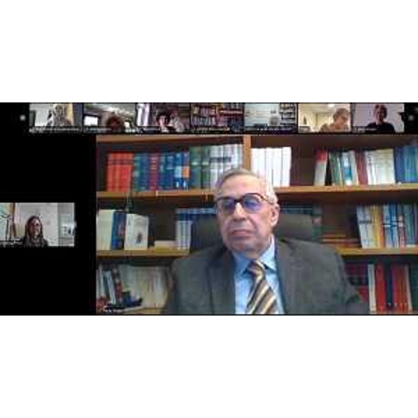 Paolo Pittaro, Garante regionale dei diritti della persona Fvg, in videoconferenza - Paolo Pittaro, Garante regionale dei diritti della persona Fvg, in videoconferenza