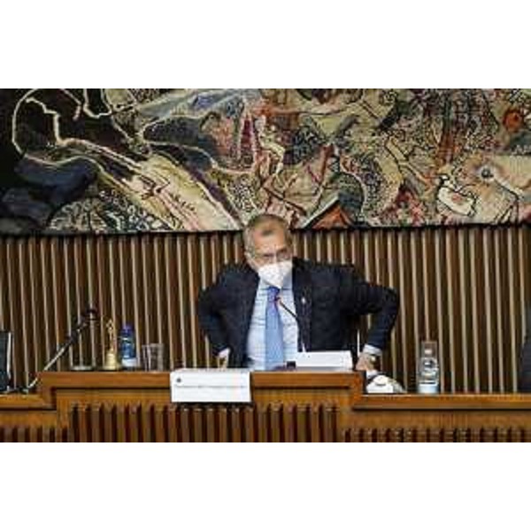 Il presidente del Cr Fvg, Piero Mauro Zanin - Il presidente del Cr Fvg, Piero Mauro Zanin