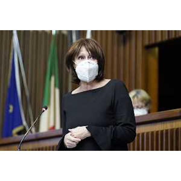L'assessore regionale Alessia Rosolen - L'assessore regionale Alessia Rosolen