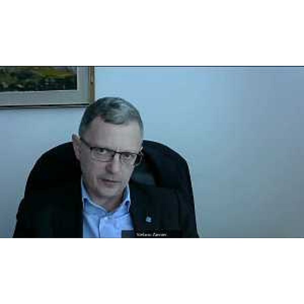 L'assessore regionale Stefano Zannier in videoconferenza - L'assessore regionale Stefano Zannier in videoconferenza