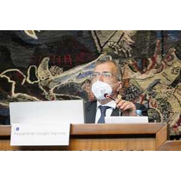 Il presidente del Cr Fvg, Piero Mauro Zanin - Il presidente del Cr Fvg, Piero Mauro Zanin