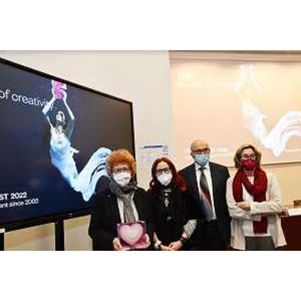 Nella foto da sinistra l'assessore Tiziana Gibelli, Barbara Franchin di ITS, l'assessore del Comune di Trieste Michele Lobianco e la presidente della Fondazione CRTrieste Tiziana Benussi - Nella foto da sinistra l'assessore Tiziana Gibelli, Barbara Franchin di ITS, l'assessore del Comune di Trieste Michele Lobianco e la presidente della Fondazione CRTrieste Tiziana Benussi