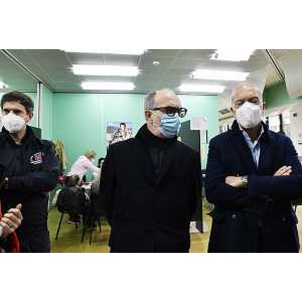 Il vicegovernatore Riccardi con il prefetto di Udine Marchesiello - Il vicegovernatore Riccardi con il prefetto di Udine Marchesiello