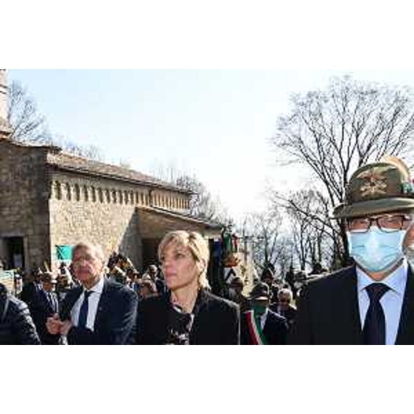 Fasi della commemorazione della strage seguita all'affondamento del piroscafo Galilea, evento giunto al suo 80esimo alla presenza dell'assessore regionale alle Finanze Barbara Zilli - Fasi della commemorazione della strage seguita all'affondamento del piroscafo Galilea, evento giunto al suo 80esimo alla presenza dell'assessore regionale alle Finanze Barbara Zilli