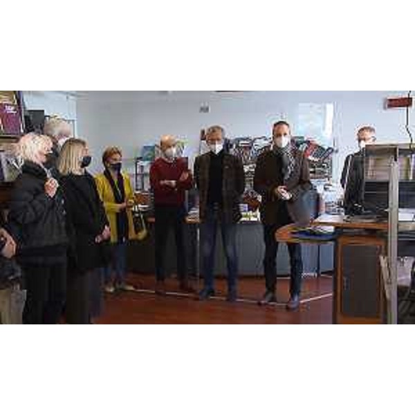 Il presidente del Cr Fvg, Piero Mauro Zanin, all'inaugurazione della mostra "I colori delle donne" - Il presidente del Cr Fvg, Piero Mauro Zanin, all'inaugurazione della mostra "I colori delle donne"