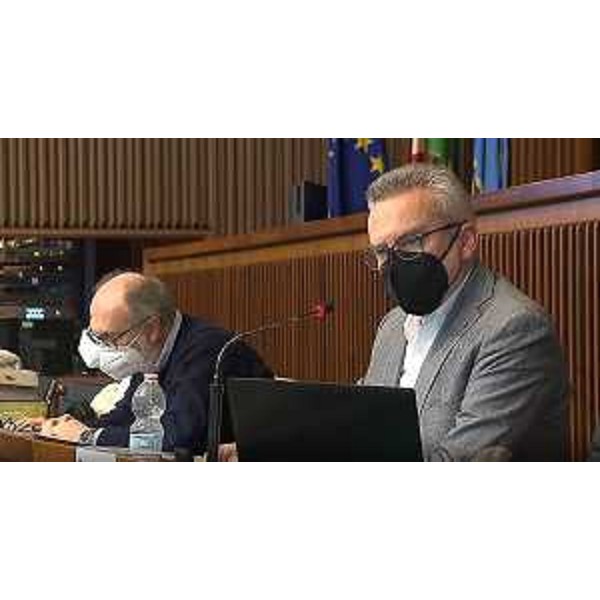 Ivo Moras (Lega), presidente della III Commissione, accanto al vicegovernatore Riccardo Riccardi - Ivo Moras (Lega), presidente della III Commissione, accanto al vicegovernatore Riccardo Riccardi