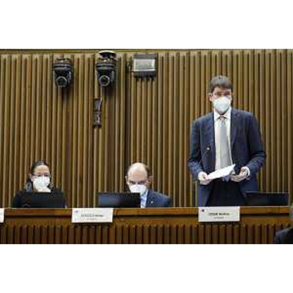 Ilaria Dal Zovo, Cristian Sergo e Andrea Ussai (M5S) - Ilaria Dal Zovo, Cristian Sergo e Andrea Ussai (M5S)