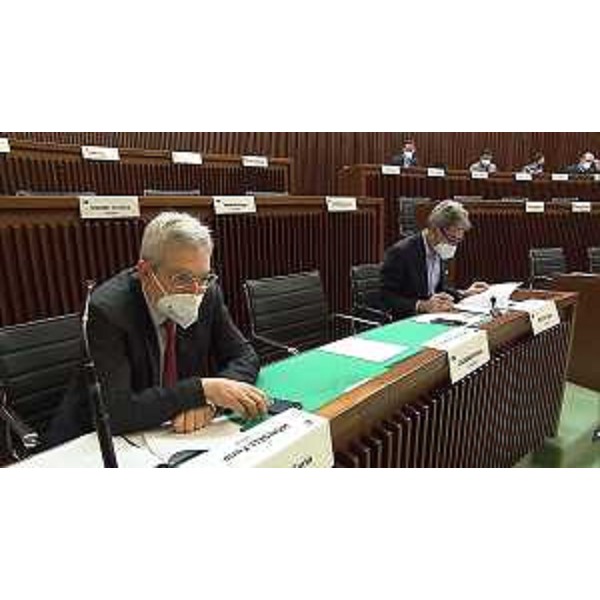 Furio Honsell di Open Sinistra Fvg e Tiziano Centis, capogruppo dei Cittadini (a destra nella foto) - Furio Honsell di Open Sinistra Fvg e Tiziano Centis, capogruppo dei Cittadini (a destra nella foto)