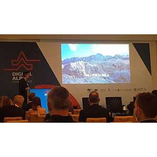 Un momento della seconda edizione della Digital Alps Conference ospitata a Trieste dalla Regione Friuli Venezia Giulia - Un momento della seconda edizione della Digital Alps Conference ospitata a Trieste dalla Regione Friuli Venezia Giulia