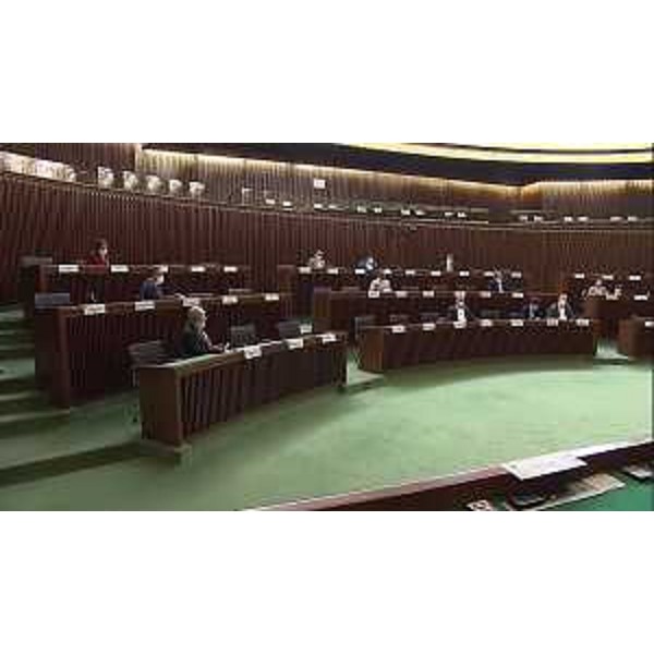 I consiglieri della VI Commissione durante la seduta dedicata al ddl Omnibus - I consiglieri della VI Commissione durante la seduta dedicata al ddl Omnibus