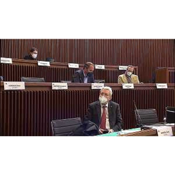 In prima fila, il presidente del Gruppo Misto in Consiglio regionale - In prima fila, il presidente del Gruppo Misto in Consiglio regionale