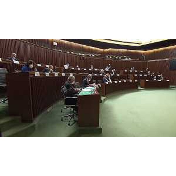 La IV Commissione permanente in seduta nell'emiciclo di piazza Oberdan a Trieste - La IV Commissione permanente in seduta nell'emiciclo di piazza Oberdan a Trieste