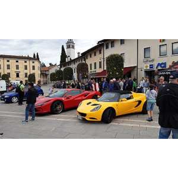 Un'immagine della partenza del Rally - Un'immagine della partenza del Rally