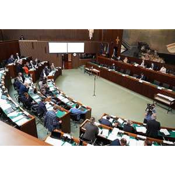 Aula durante i lavori - Aula durante i lavori