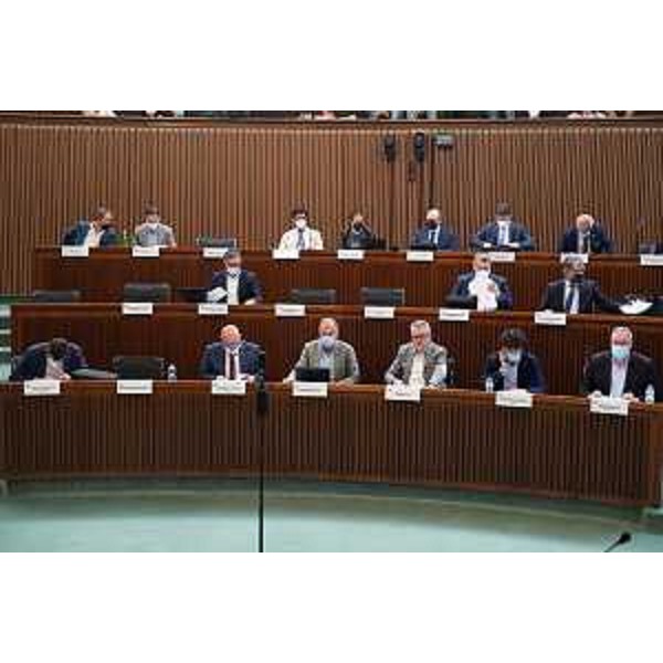 Banchi di Lega, M5S e Patto - Banchi di Lega, M5S e Patto