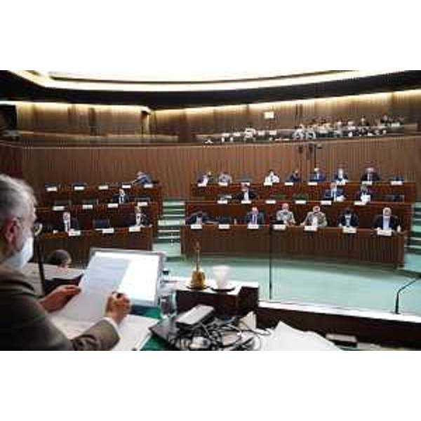 Aula durante lavori - Aula durante lavori