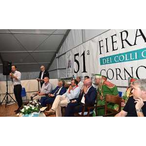 Il governatore Massimiliano Fedriga interviene alla Fiera dei vini dei Colli orientali a Corno di Rosazzo - Il governatore Massimiliano Fedriga interviene alla Fiera dei vini dei Colli orientali a Corno di Rosazzo