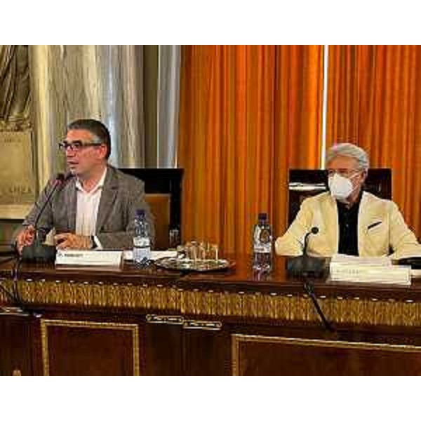 L'assessore regionale alla Sicurezza Pierpaolo Roberti durante il Balkan CyberSec 2022 - L'assessore regionale alla Sicurezza Pierpaolo Roberti durante il Balkan CyberSec 2022