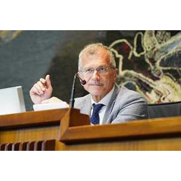 Il presidente del Cr Fvg, Piero Mauro Zanin - Il presidente del Cr Fvg, Piero Mauro Zanin