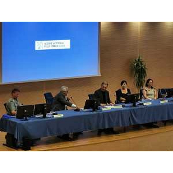 L'assessore regionale alla Difesa dell'ambiente Fabio Scoccimarro a Udine al seminario "Vigilanza e controllo in materia di rifiuti. Innovazione e semplificazione" - L'assessore regionale alla Difesa dell'ambiente Fabio Scoccimarro a Udine al seminario "Vigilanza e controllo in materia di rifiuti. Innovazione e semplificazione"